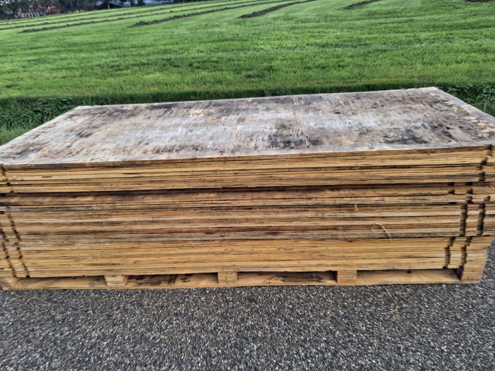 underlayment, Ophalen, 250 cm of meer, Palen