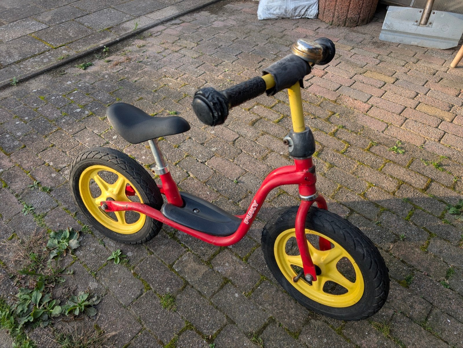 Loopfiets, Ophalen, Gebruikt