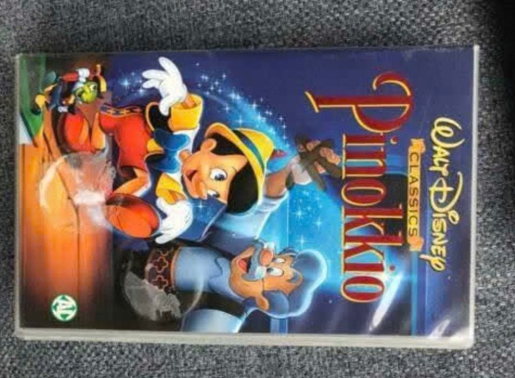 VHS Walt Disney Classics Pinokkio, Alle leeftijden, Ophalen, Gebruikt, Overige typen