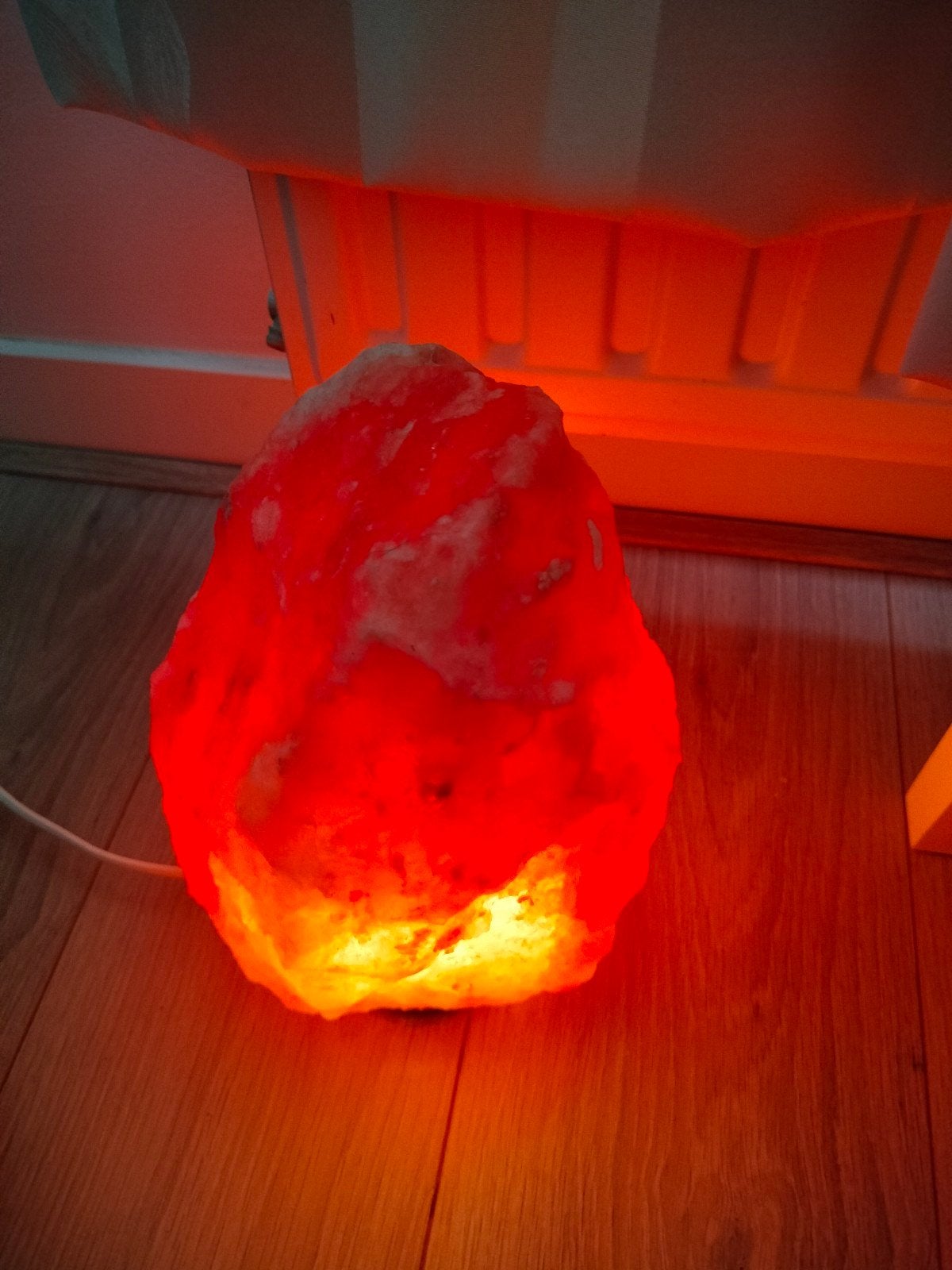 Grote Himalaya Zoutlamp - 31 cm - Warme Gloed & Zuiverend, Ophalen