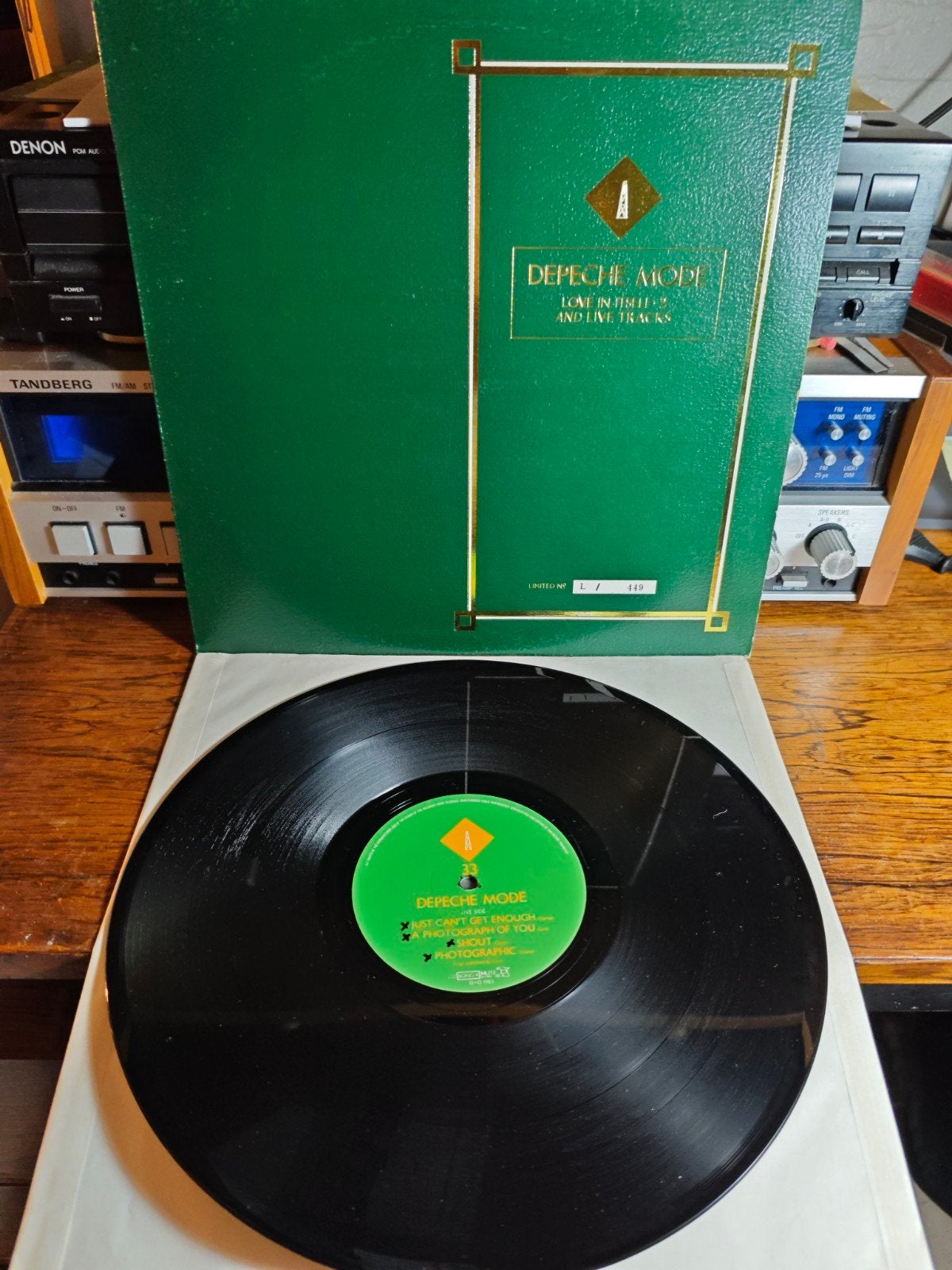 Depeche Mode - Love in Itself (Limited Edition LP), LP, Ophalen of Verzenden, Zo goed als nieuw, 12 inch