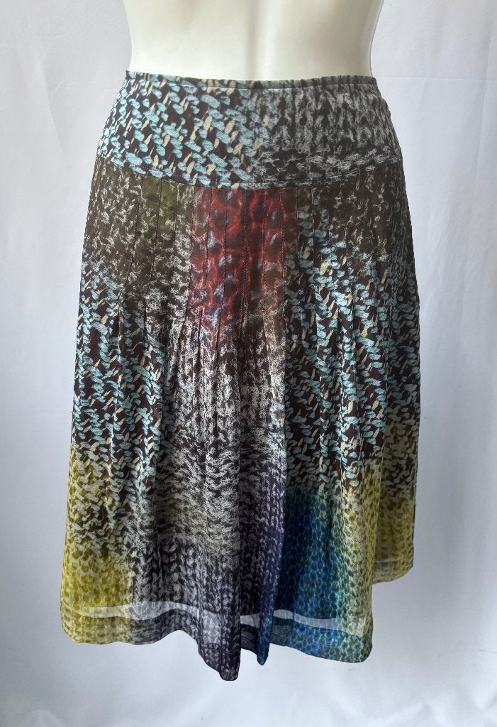 CAROLINE BISS Div kleuren zijde silk rok Maat 40/42, Kleding | Dames, Rokken, Overige kleuren, Maat 42/44 (L), Ophalen of Verzenden