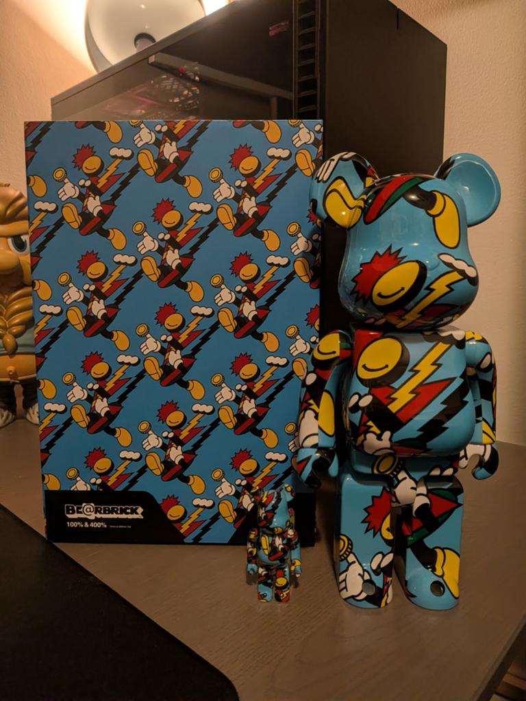 Bearbrick Grafflex 400% & 100%, Ophalen of Verzenden