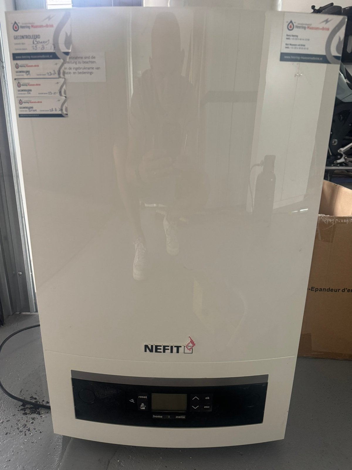 HR Combi Toestel, Ophalen, 30 tot 80 cm, Gebruikt, Hoog rendement (Hr)