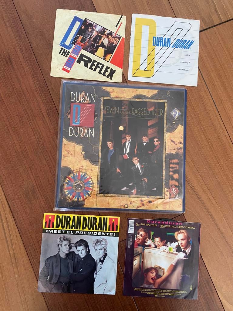 Duran Duran lp / singles, Ophalen of Verzenden, Zo goed als nieuw, Overige formaten