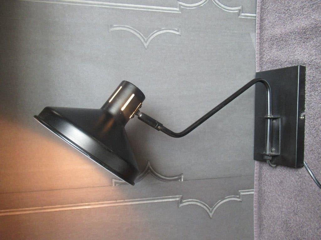 Vintage retro wandlamp verstelbaar., NVT, NVT, Ophalen of Verzenden, Zo goed als nieuw