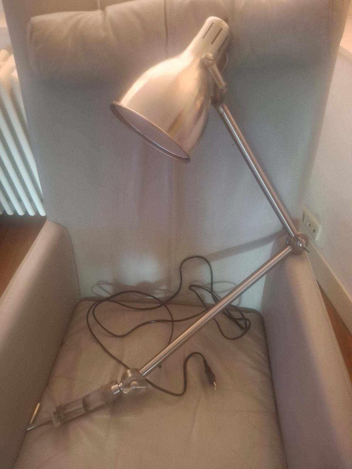 Vintage Ikea bureau-klemlamp., Huis en Inrichting, Bureaulamp, Verstelbaar, Vintage, Ophalen of Verzenden
