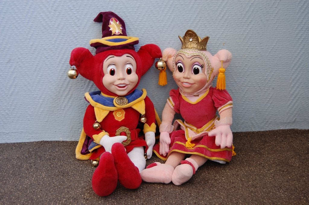 Originele Efteling Pardoes & Pardijn Knuffels (Set van 2), Verzamelen, Efteling, Zo goed als nieuw, Overige typen, Ophalen of Verzenden