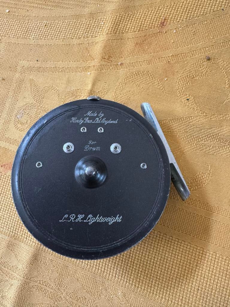 Hardy L.R.H. Lightweight vliegvis molen - Klassieker!, Watersport en Boten, Hengelsport | Vliegvissen, Ophalen of Verzenden, Gebruikt