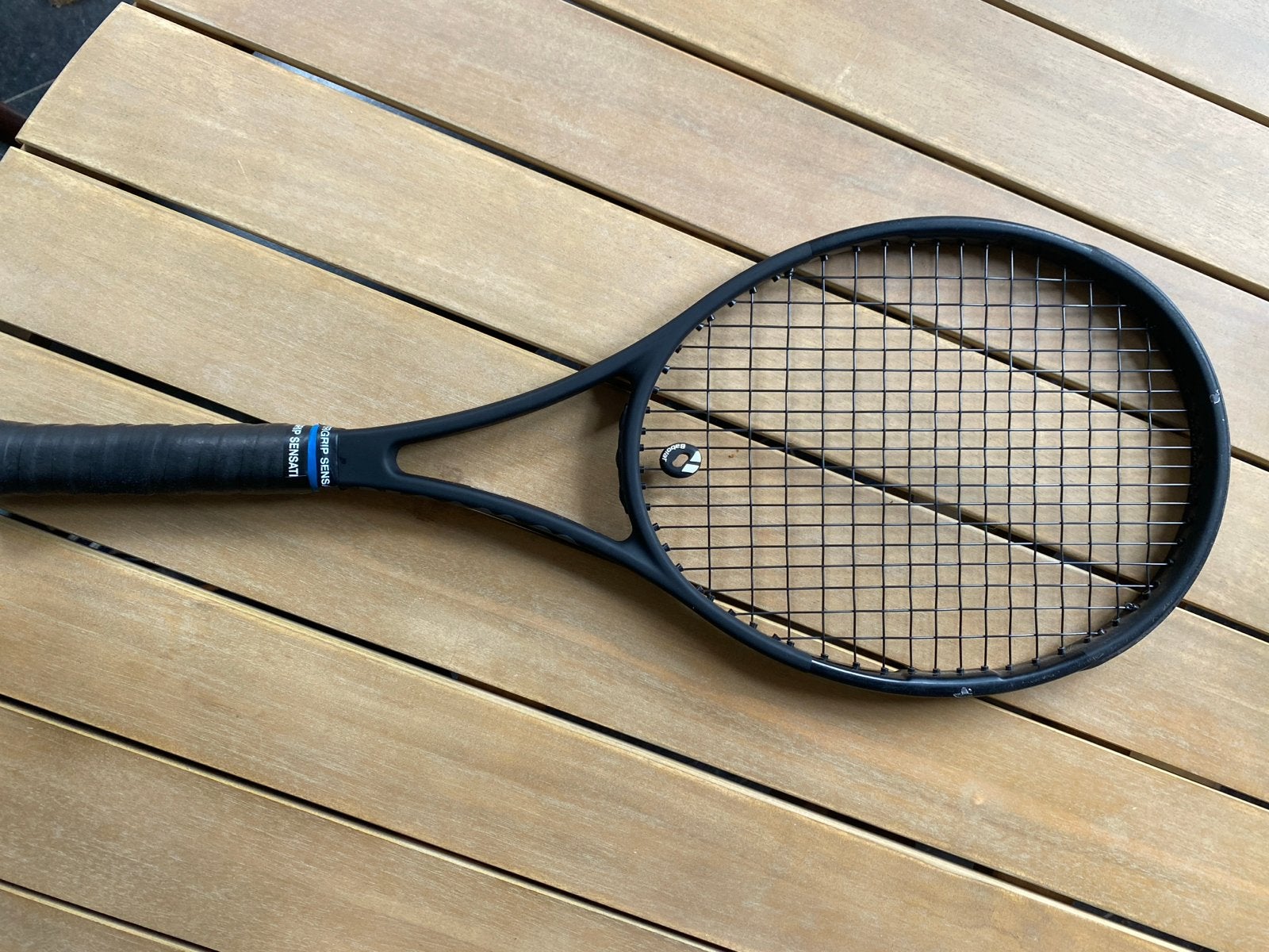 Wilson Pro Staff 97LS v11.0 Tennisracket met tas, Ophalen of Verzenden, Gebruikt, Racket, Wilson