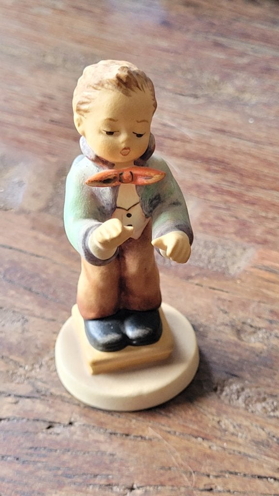 Hummel beeldje. "band leader" in nieuwstaat, Ophalen, Zo goed als nieuw, Hummel