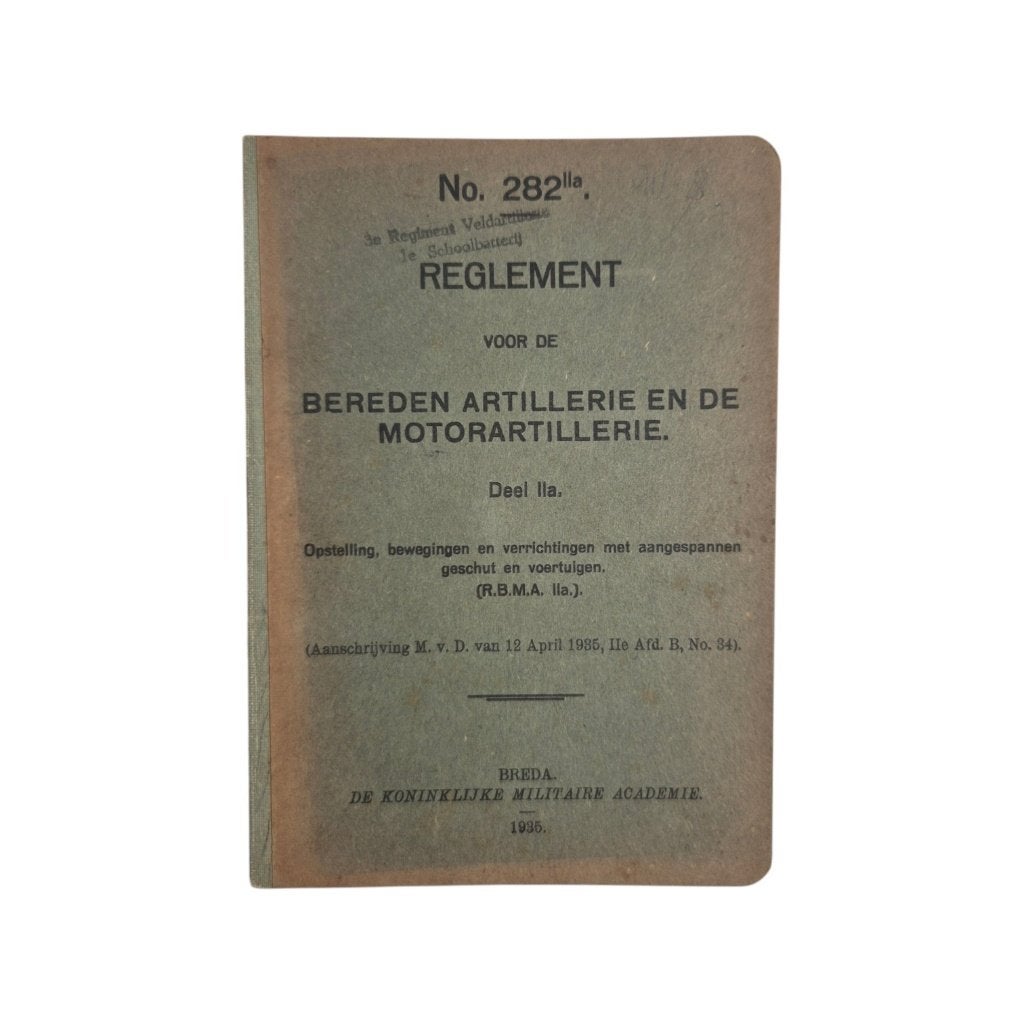 Nederlands voorschrift No.282IIa, 3RVA, -, -, Ophalen of Verzenden, -
