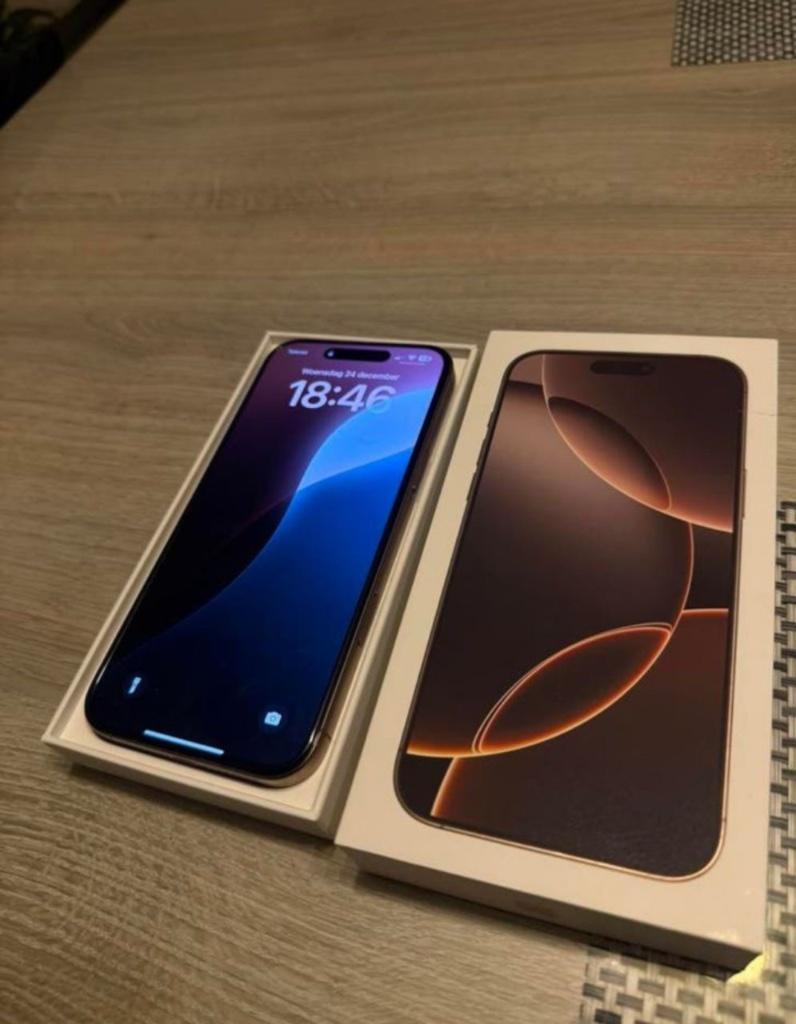 iPhone 16 pro tekoop, Telecommunicatie, Mobiele telefoons | Apple iPhone, IPhone 16 Pro, 512 GB, Ophalen of Verzenden, Zo goed als nieuw