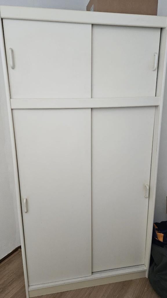 kledingkast, Huis en Inrichting, Kasten | Kledingkasten, Ophalen, Met plank(en), Gebruikt, 100 tot 150 cm