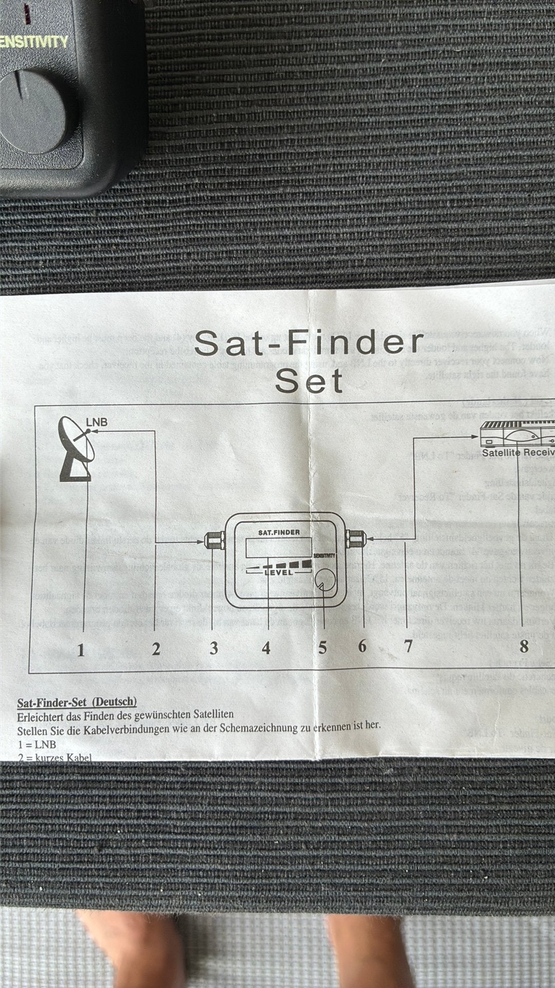 Sat Finder, Ophalen of Verzenden, Gebruikt, Overige merken