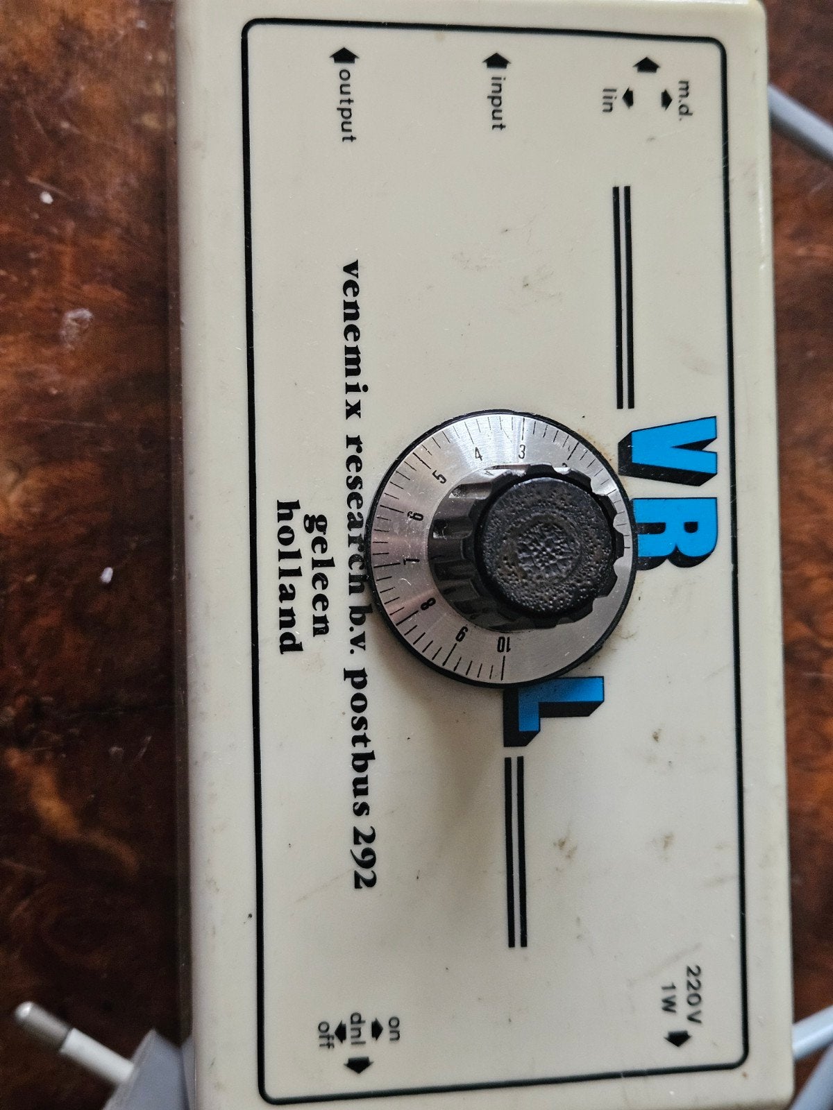 Vintage Venemix Research B.V. Regelaar/Dimmer (1970/1980), Ophalen of Verzenden, N, T, V