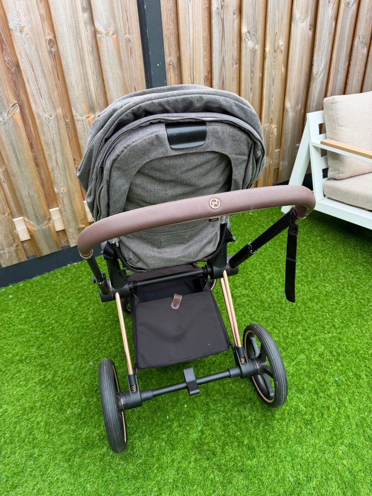 Cybex Priam kinderwagen met reiswieg - Zo goed als nieuw, Zo goed als nieuw, Combiwagen, Met reiswieg, Ophalen