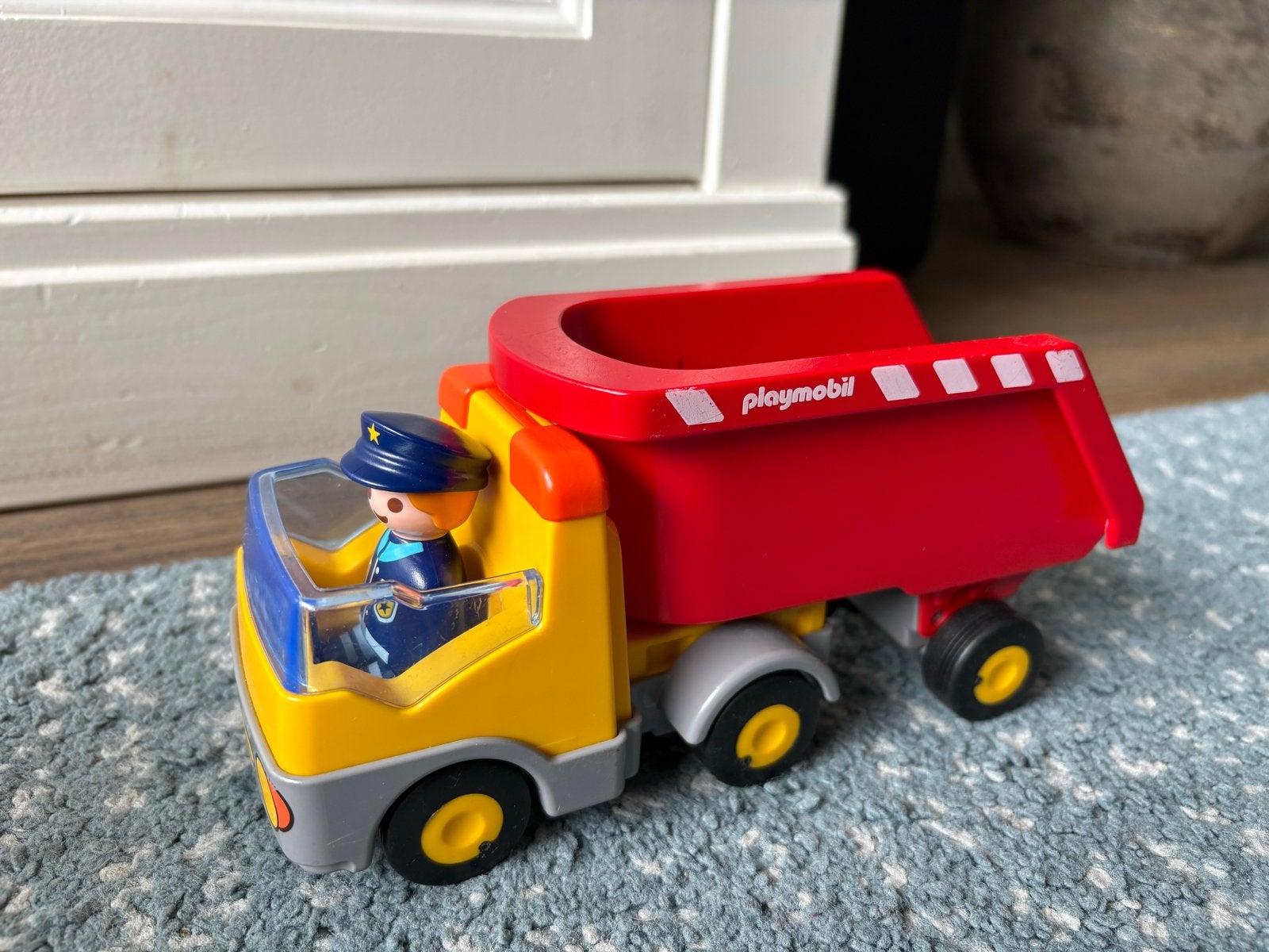 Playmobil 1 2 3 Vrachtwagen met chauffeur, Ophalen, Gebruikt, Complete set
