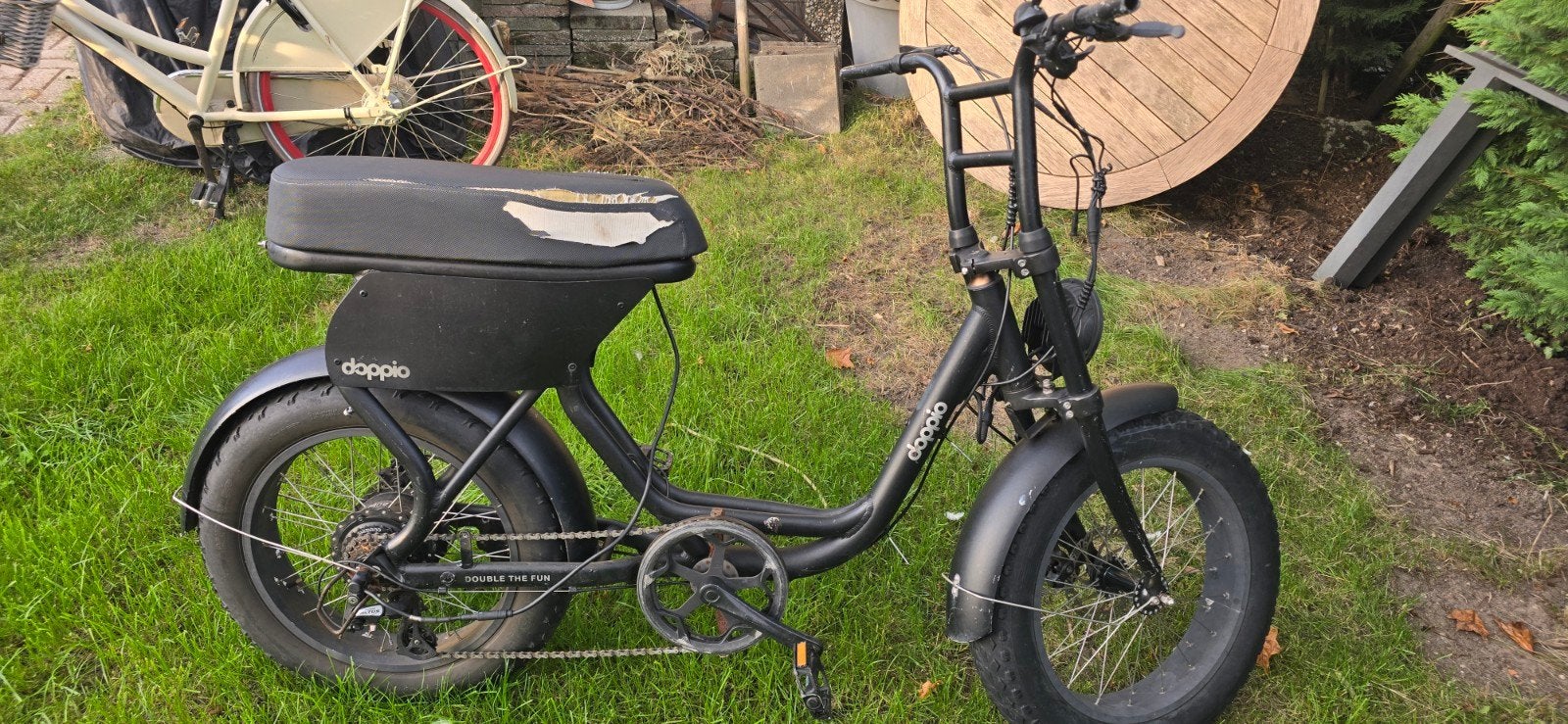 Doppio E-bike Frame en Wielen met Goede Motor, Fietsen en Brommers, Ophalen, Gebruikt, Overige merken