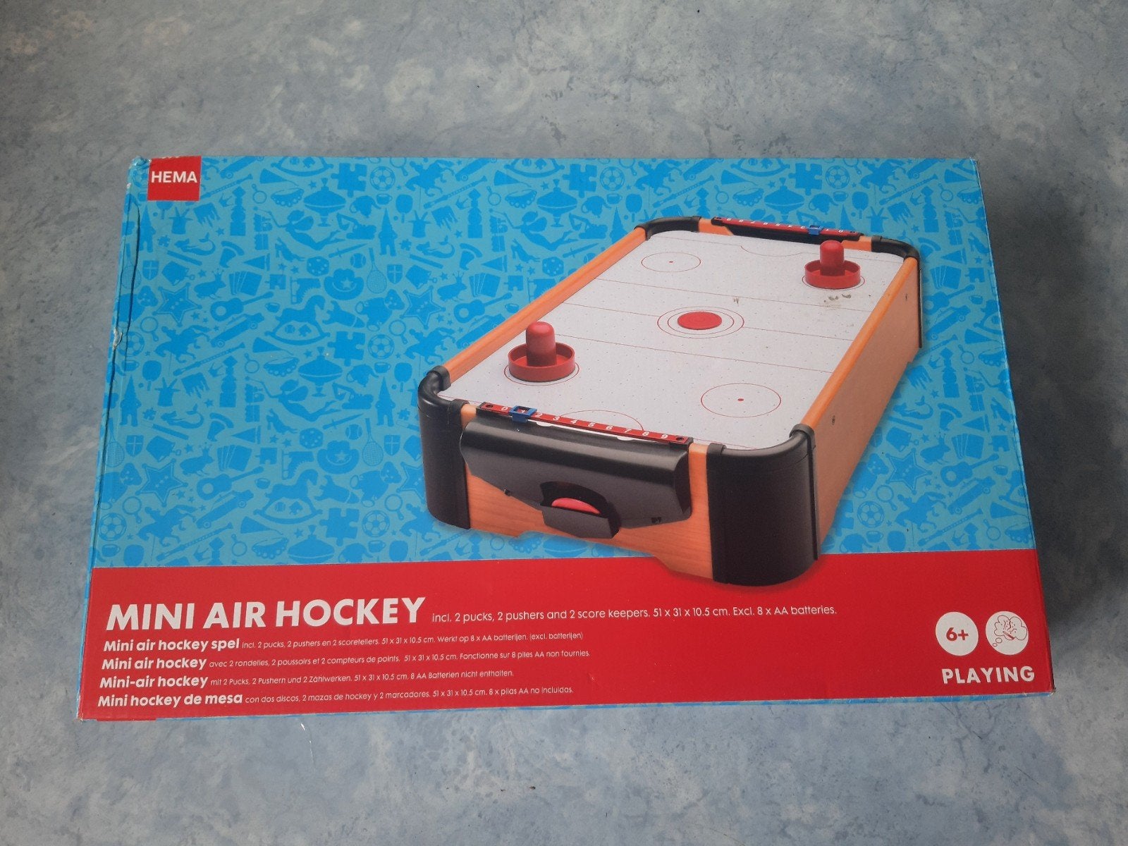 mini Air hockey werkt goed Er is alleen maar één speelschijf, Kinderen en Baby's, Ophalen