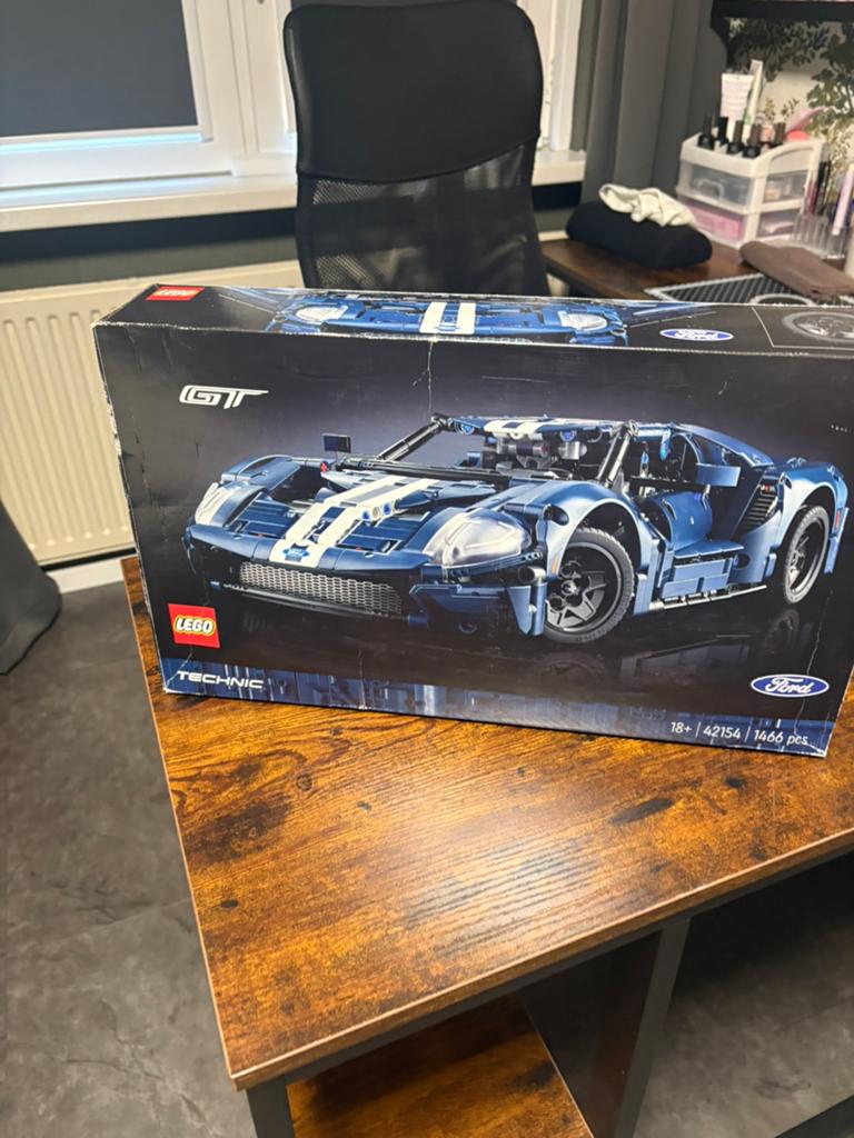 Lego Technic 42154 Ford GT - Zo goed als nieuw, Ophalen, Zo goed als nieuw, Auto