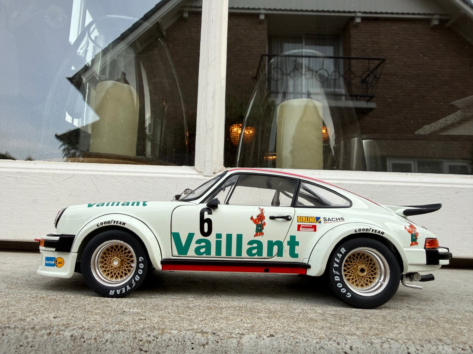 1:18 Porsche 934 RSR #6 Vaillant Norisring 1976 Schuco, Overige merken, Auto, Info@schuco.de, Nieuw