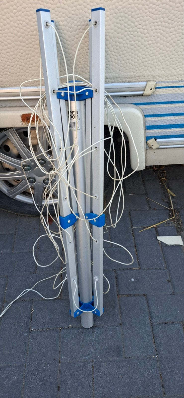 Compacte opvouwbare droogmolen voor camping of tuin, Ophalen of Verzenden
