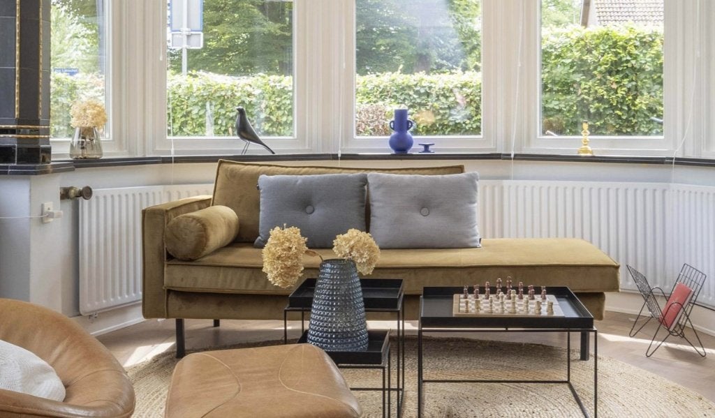 Bank / Chaise Longue, Ophalen, Zo goed als nieuw, Tweepersoons