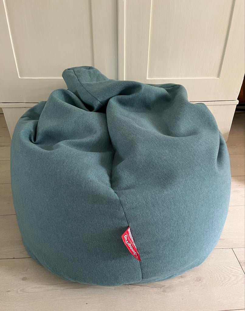 Lounge Pug Zitzak, Huis en Inrichting, Ophalen, Zo goed als nieuw, Blauw, Zitzak
