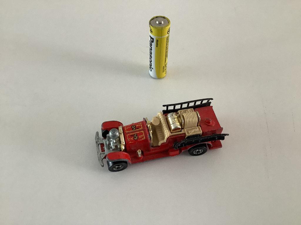 Vintage Hotwheel brandweerauto mattel, Verzamelen, Ophalen of Verzenden, Gebruikt
