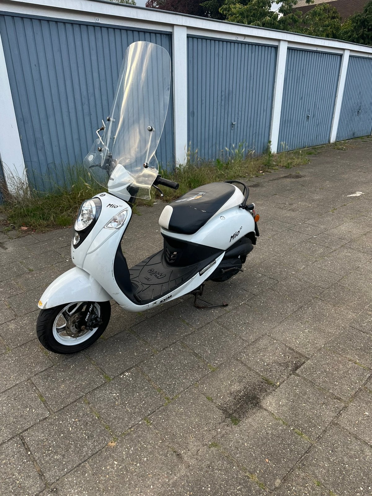 Sym mio snorscooter, Ophalen of Verzenden, Zo goed als nieuw, Benzine, Mio