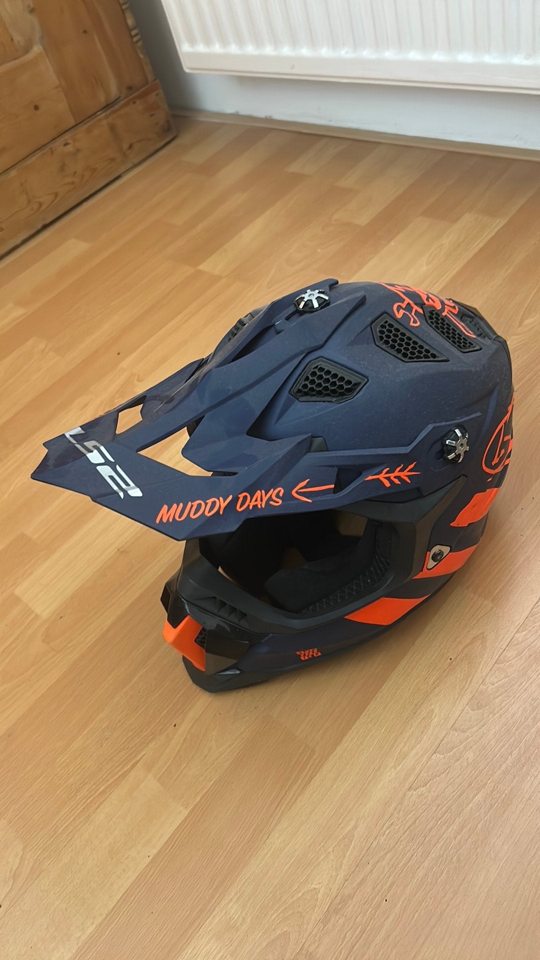 ls2 crosshem s/m, Ophalen, Tweedehands, Offroadhelm, Overige merken