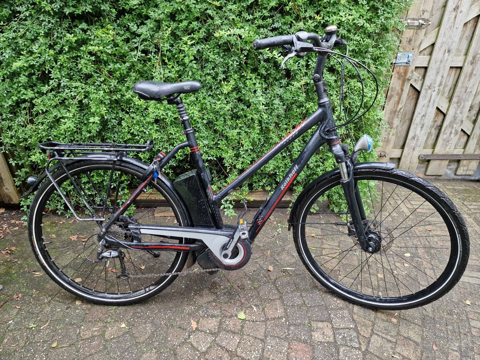Kalkhoff elektrische fiets - Gebruikt, redelijk goede staat, Gebruikt, 55 tot 59 cm, 30 tot 50 km per accu, Ophalen