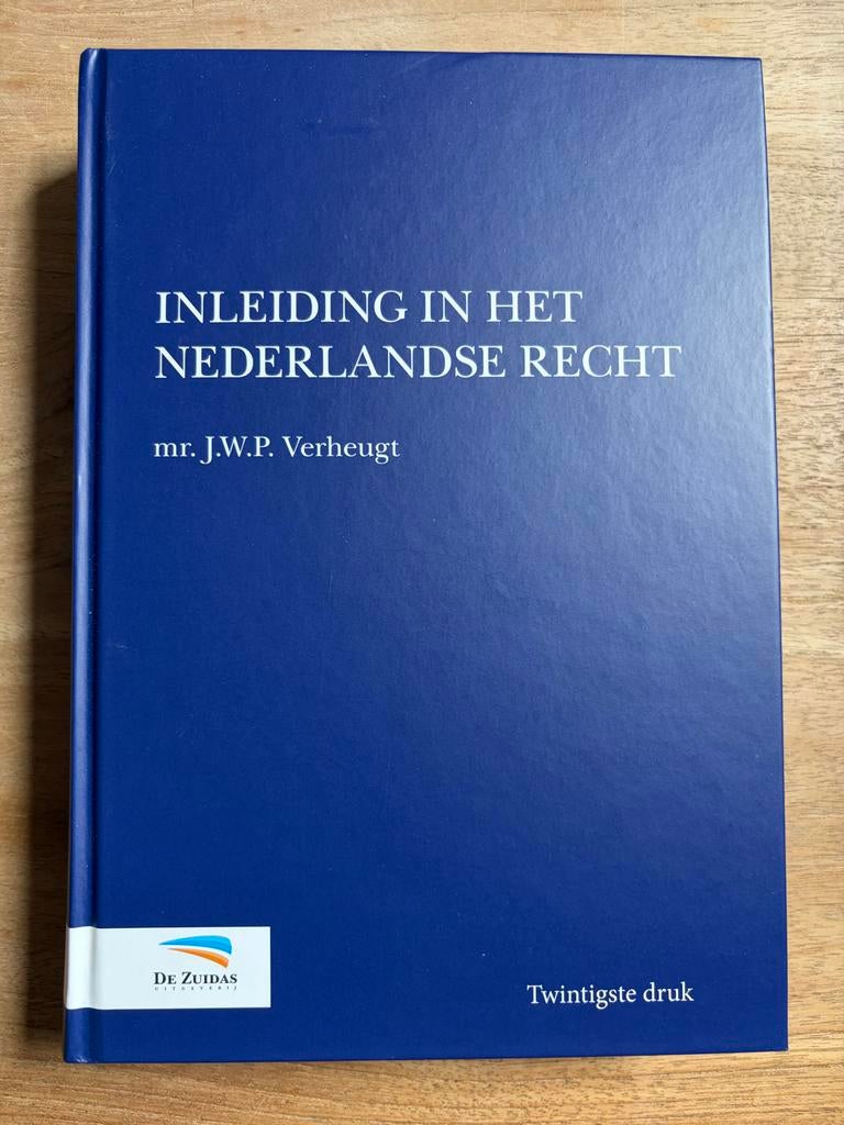 Inleiding in het Nederlandse Recht - Verheugt, Boeken, Ophalen of Verzenden, Gamma, Zo goed als nieuw, WO