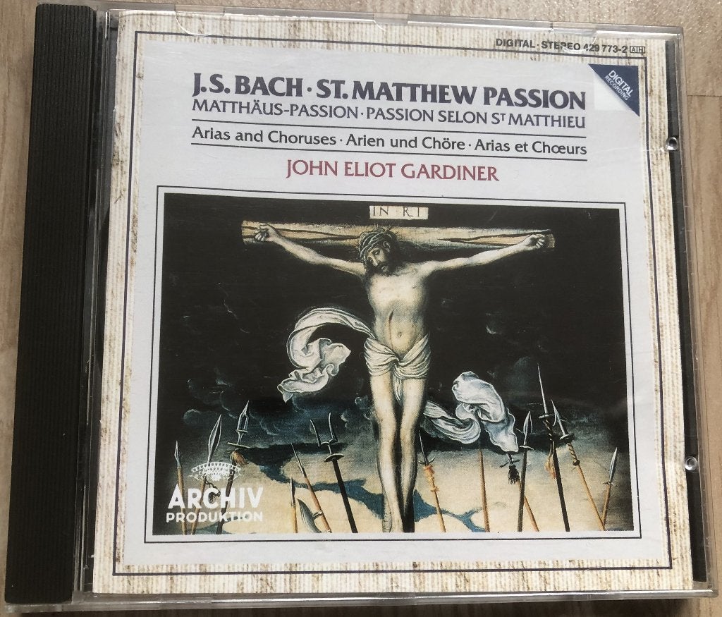 BACH - MATTHAUS PASSION - ARIAS AND CHORUSES - JOHN, Cd's en Dvd's, Cd's | Klassiek, Ophalen of Verzenden, Barok, Zo goed als nieuw