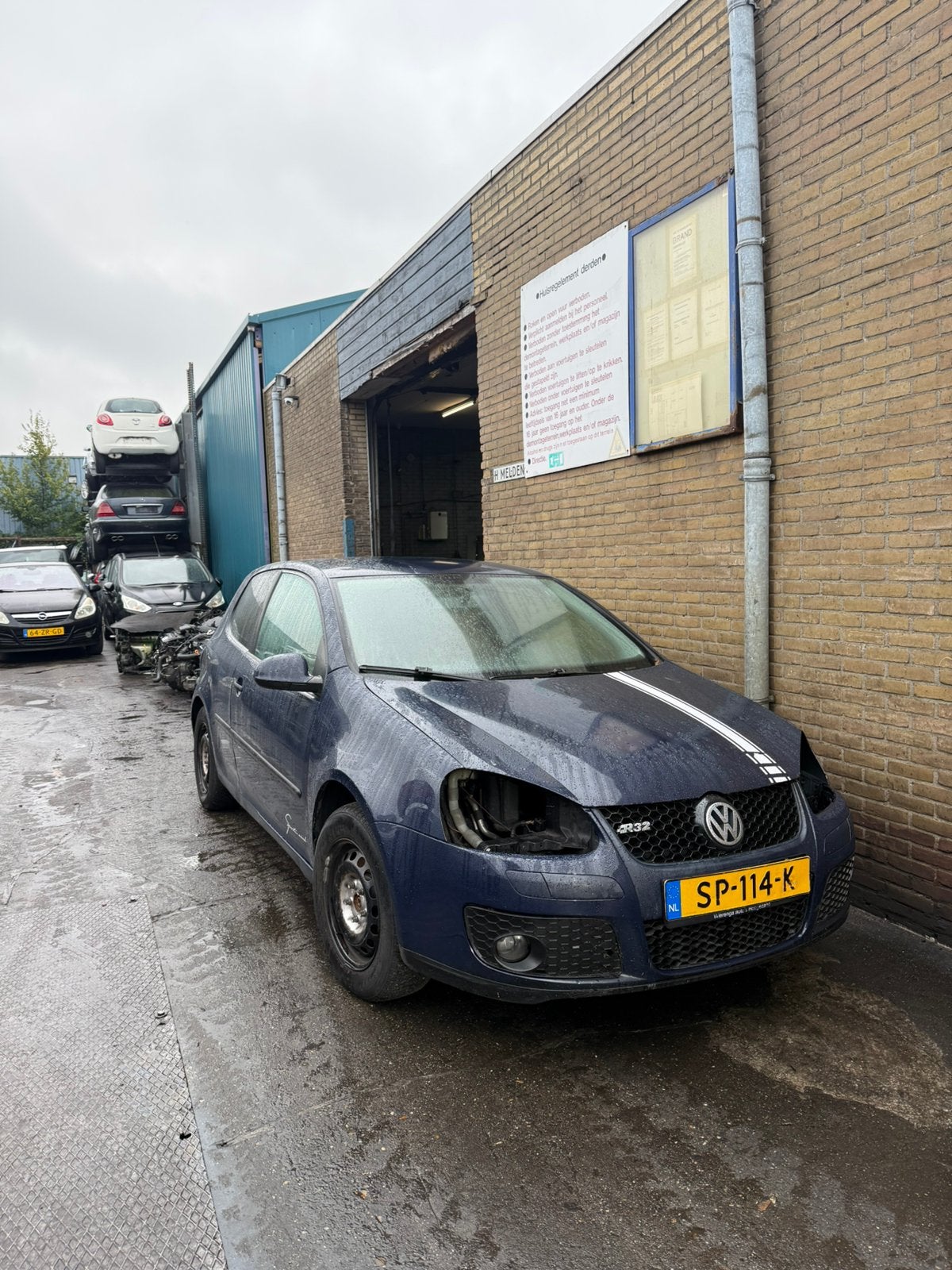 Vw Golf 5 in onderdelen te koop, Ophalen, 3133kh, Gebruikt, Gigant