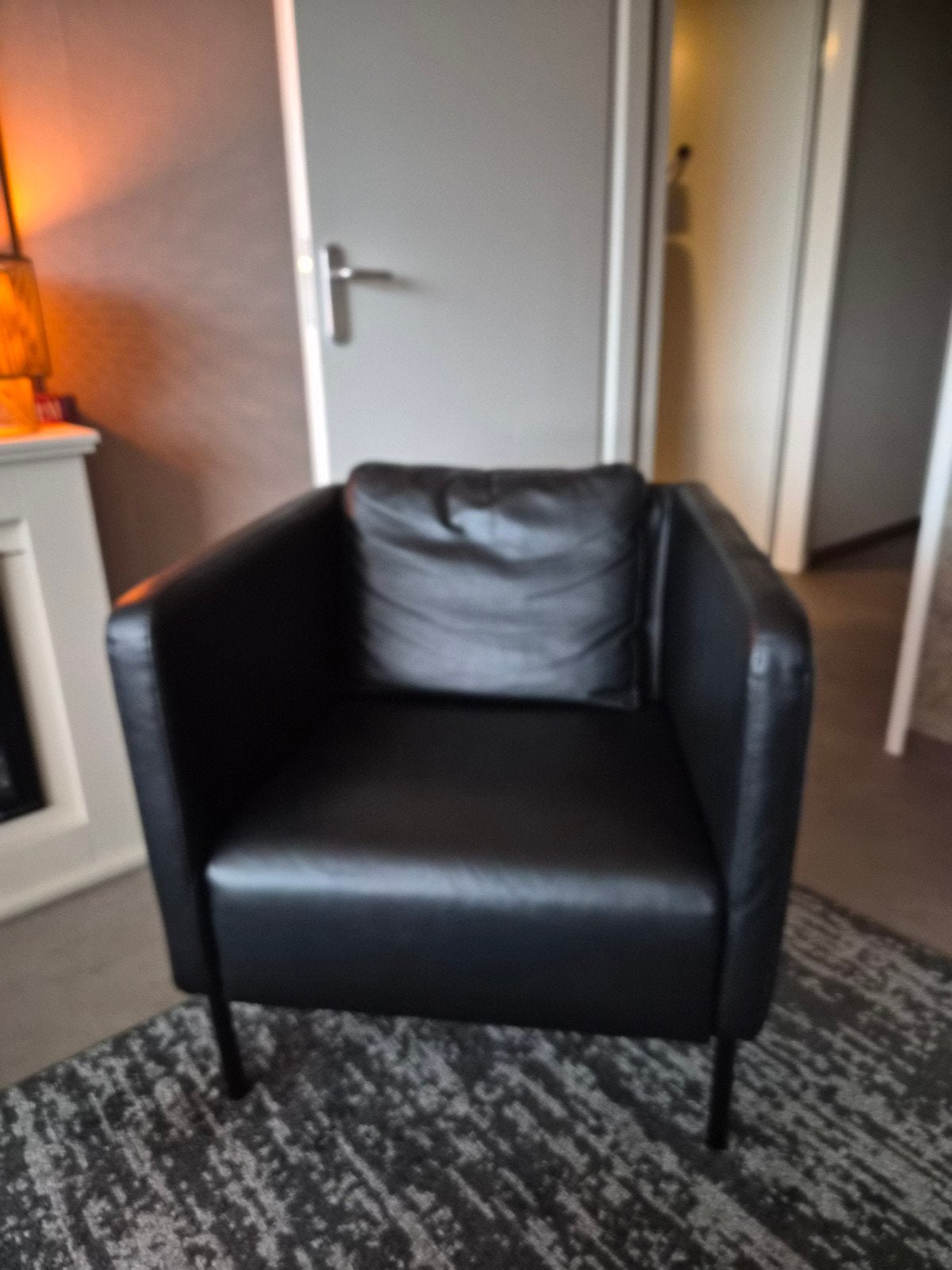 IKEA EKERÖ Fauteuil 2x, Ophalen, Zo goed als nieuw, 75 tot 100 cm, 50 tot 75 cm