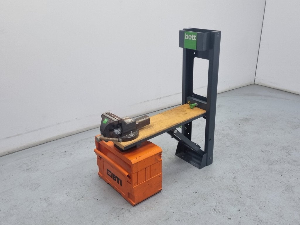 Bott bankschroef systeem werkbank bus inrichting, Auto diversen, Autogereedschap, Niet ingevuld, Niet ingevuld, Niet ingevuld
