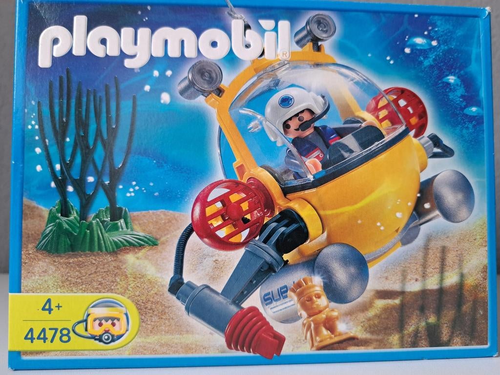 Playmobil Onderwater Scooter 4478, Ophalen of Verzenden, Nieuw