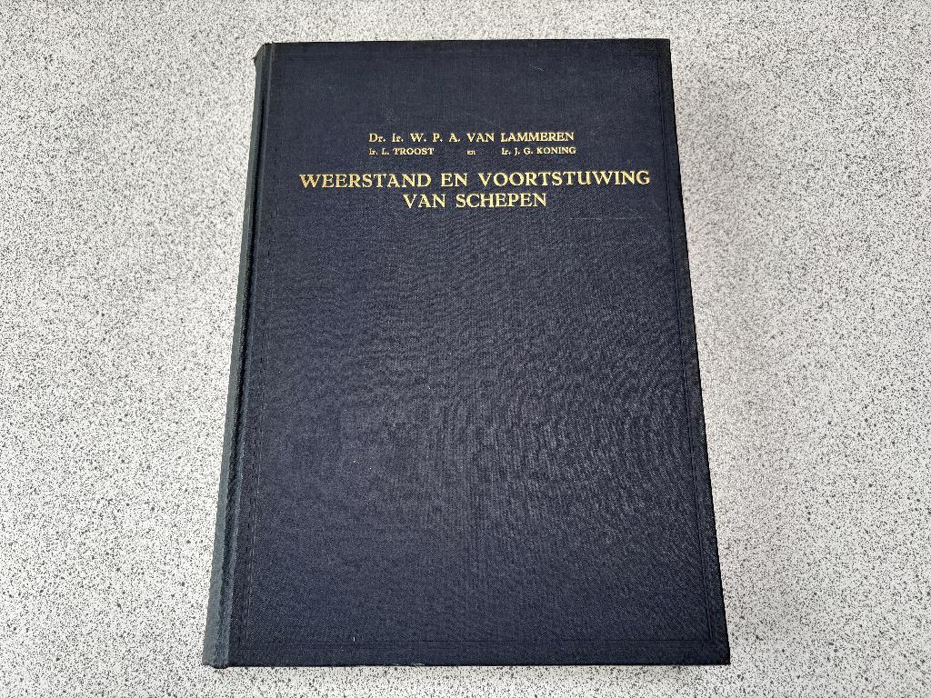 Boek Weerstand en Voortstuwing van Schepen, Ophalen of Verzenden, Zo goed als nieuw, Diverse auteurs, Boot