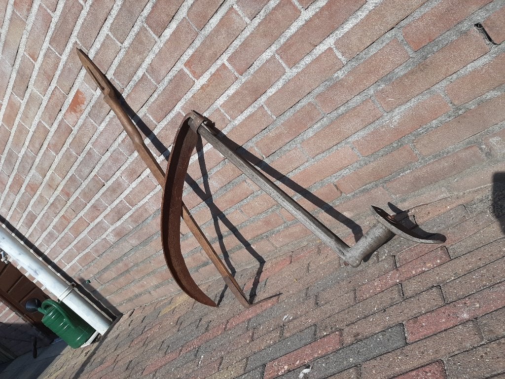 Zicht met welhaak boerengereedschap, Ophalen