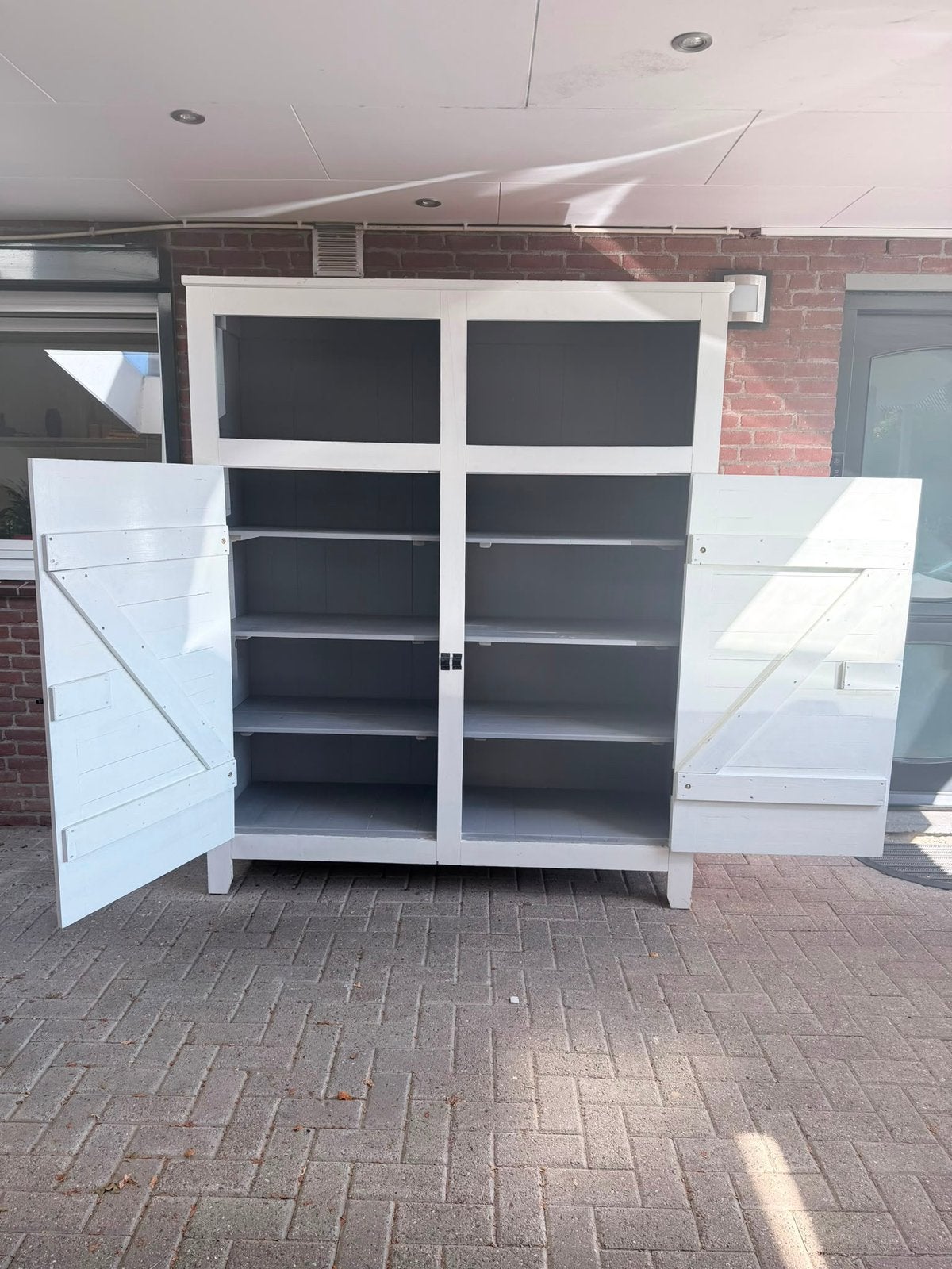 Landelijke kast – nieuwprijs €1.250 | Nu €300, Ophalen, Gebruikt, 200 cm of meer, 150 tot 200 cm
