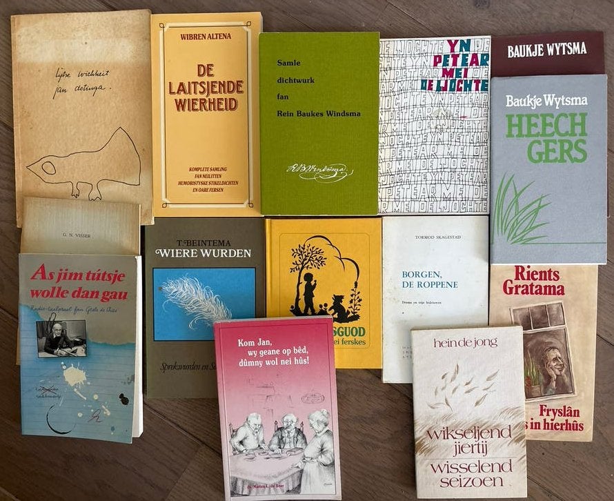 14 Friese boeken: gedichten en korte verhalen, Ophalen of Verzenden, Gelezen