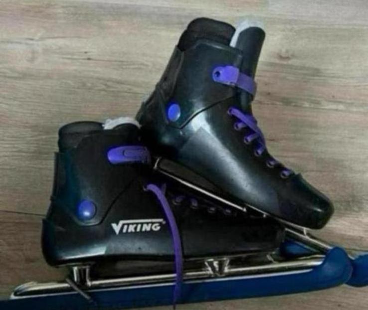Viking Noren harde schoen maat 45, Sport en Fitness, Schaatsen, Viking, Ophalen of Verzenden, Zo goed als nieuw, Noren
