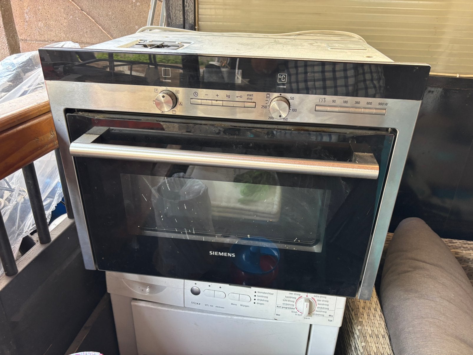 Inbouw oven Siemens met combi  magnetron, Witgoed en Apparatuur, Ovens, Ophalen of Verzenden, Zo goed als nieuw