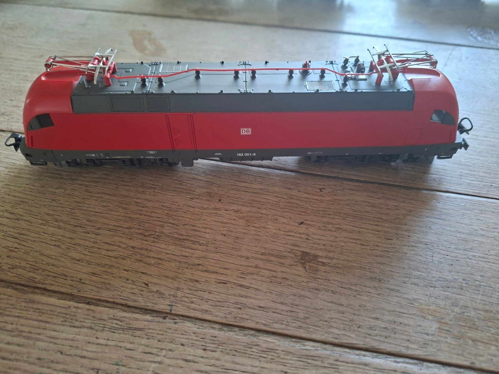 Piko H0 Locomotief DB 182 001-8 Rood - Zo goed als nieuw, Zo goed als nieuw, Gelijkstroom, Locomotief, Piko