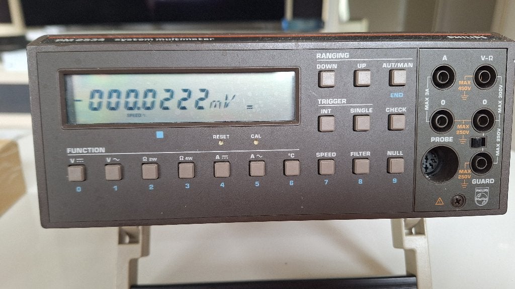 PHILIPS PM2534 6.5 digit System Multimeter, Ophalen of Verzenden, Gebruikt, Multimeter