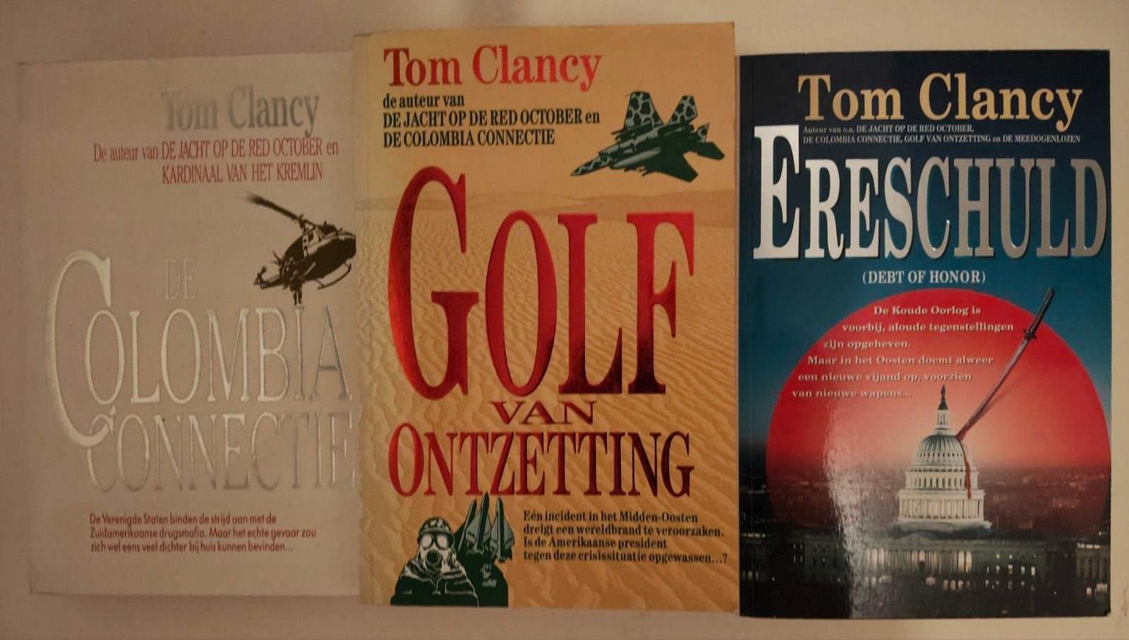 Tom Clancy : Colombia Connectie, Golf van Ontzetting,, Boeken, Ophalen of Verzenden