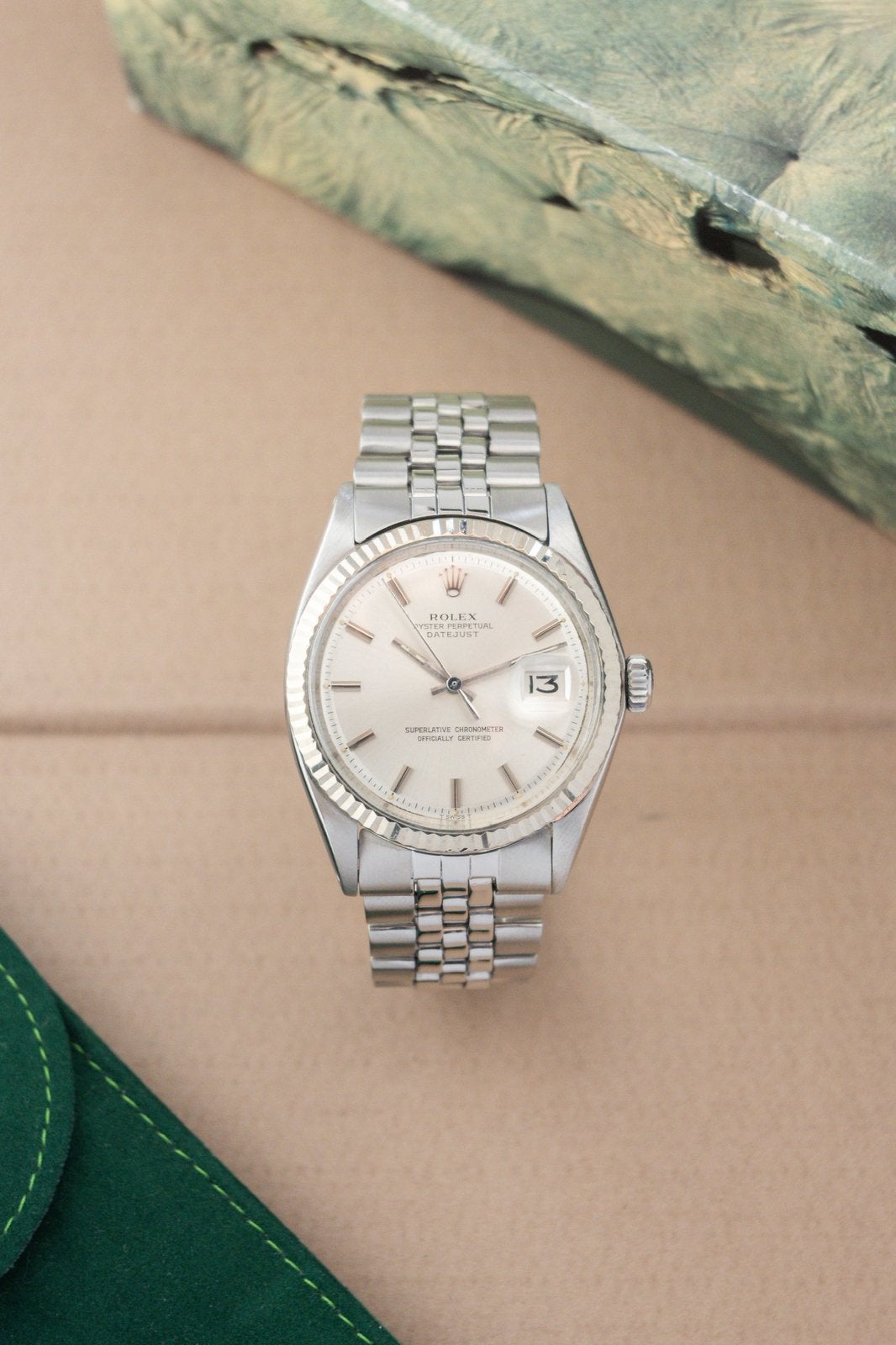 Rolex Datejust 36 Ref. 1601 | Jubilee Bracelet, Staal, Polshorloge, Ophalen of Verzenden, Zo goed als nieuw