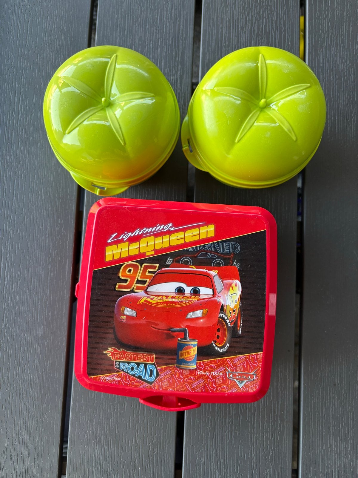 Lunchbox Cars & appel Snackdoosjes, Ophalen of Verzenden, Nieuw